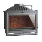 Чугунная каминная топка Invicta Hearth 700 Options with flue valve